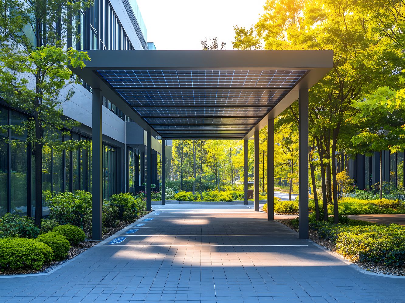 Napelemes carport