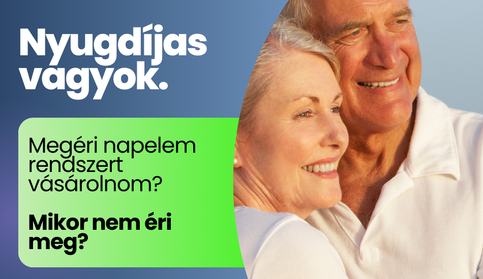 Nyugdíjas vagyok. Megéri napelemes rendszert vásárolnom?