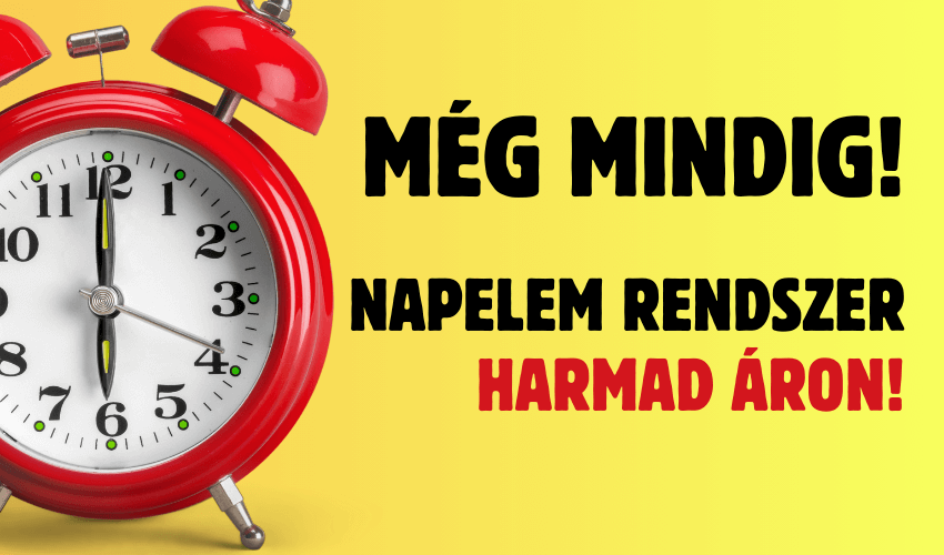 MÉG MINDIG! Napenergia Plusz Pályázat