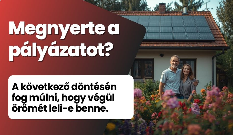 Megjött az OETP értesítés? Most a kivitelezőn múlhat minden