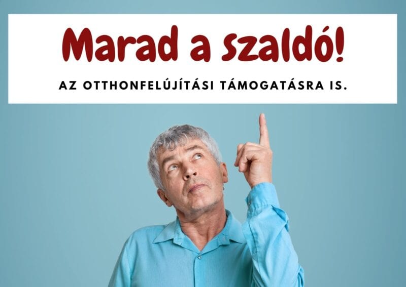 Marad a szaldó elszámolás!