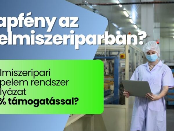 Élelmiszeripari Napelem Pályázat