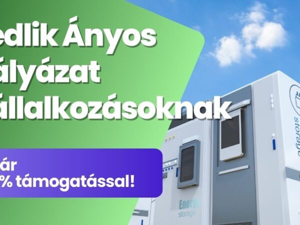 Jedlik Ányos Energiatároló Pályázat 2026