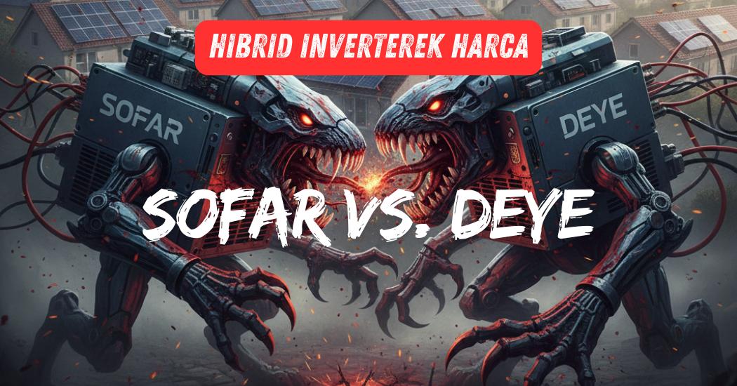 Hibrid Inverterek összehasonlítása - sofar vs. deye