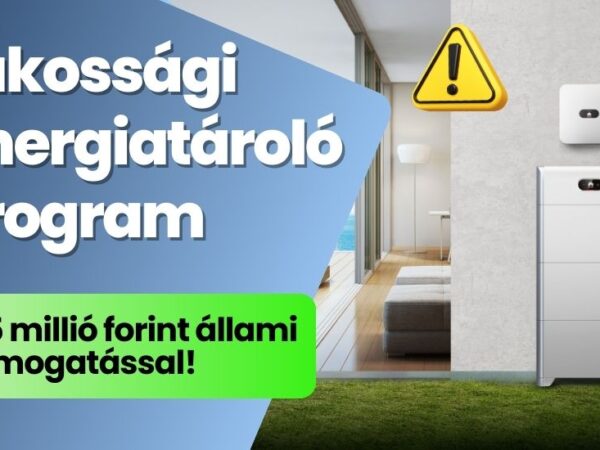 Lakossági Energiatároló Program 2026