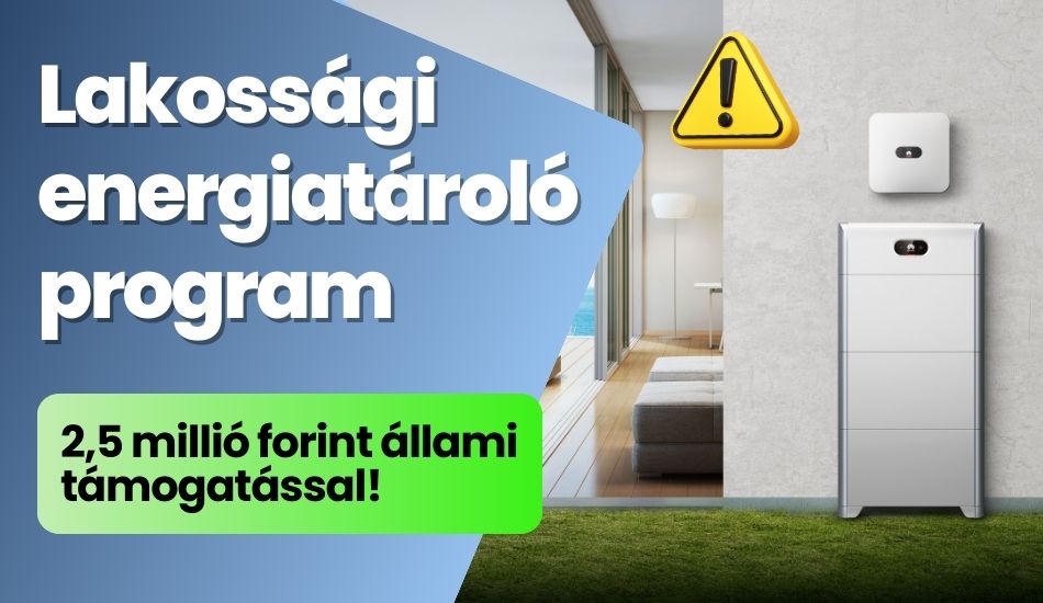 Lakossági Energiatároló Program 2026