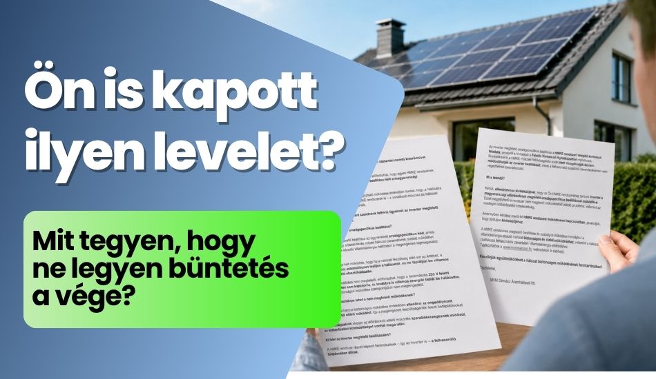 HMKE inveter beállítás nyilatkozat